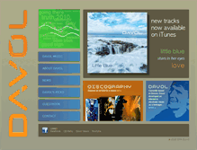 Tablet Screenshot of davolmusic.com